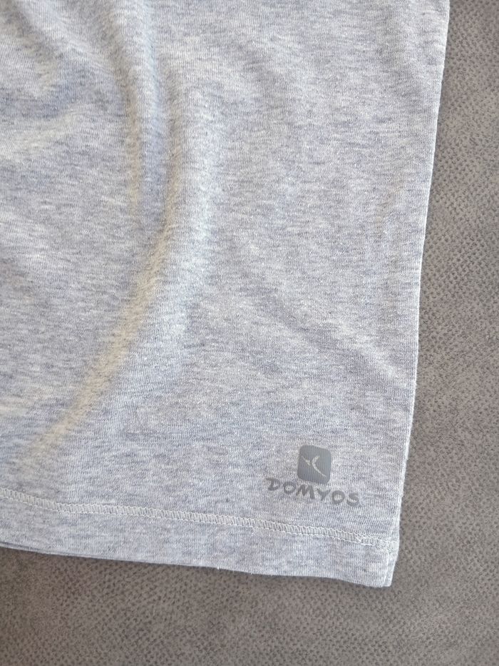 Tee-shirt gris chiné - Domyos - photo numéro 4