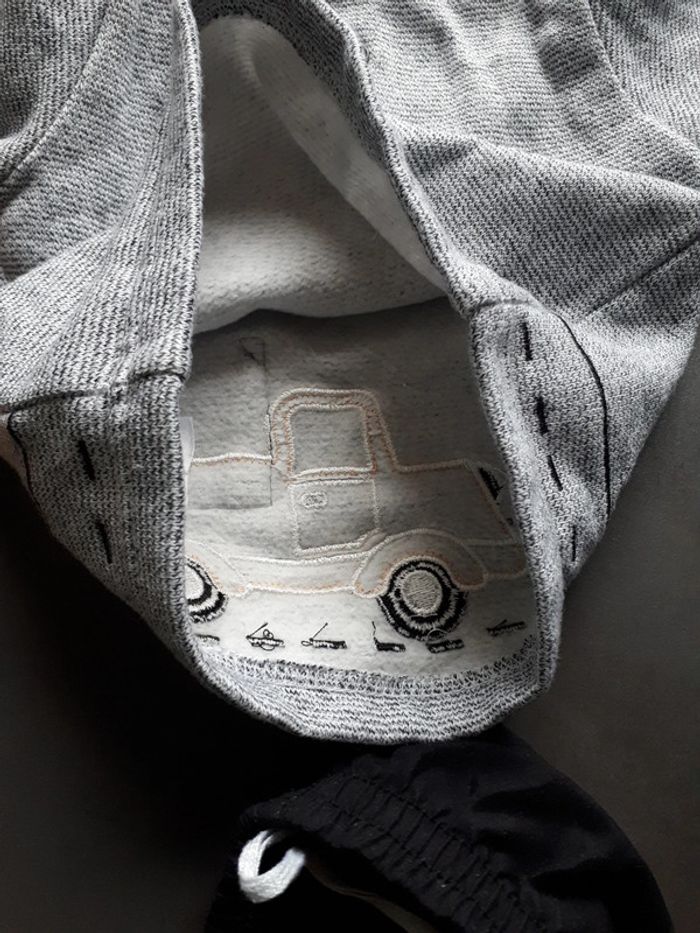 Ensemble 3 pièces sweat chaud pantalon élastiqué chaussettes 6 mois - photo numéro 11