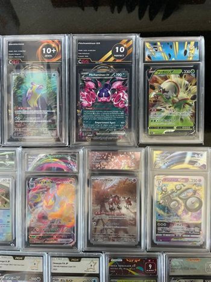Pokémon Gros lot 17 cartes gradée PCA CA - photo numéro 4