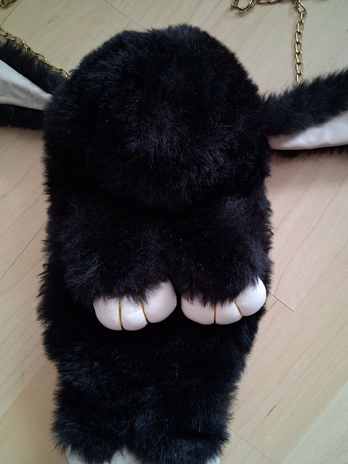 Sac lapin noir - photo numéro 2