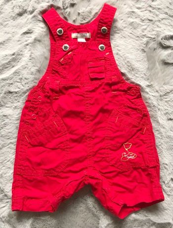 Salopette rouge 1mois (orchestra)