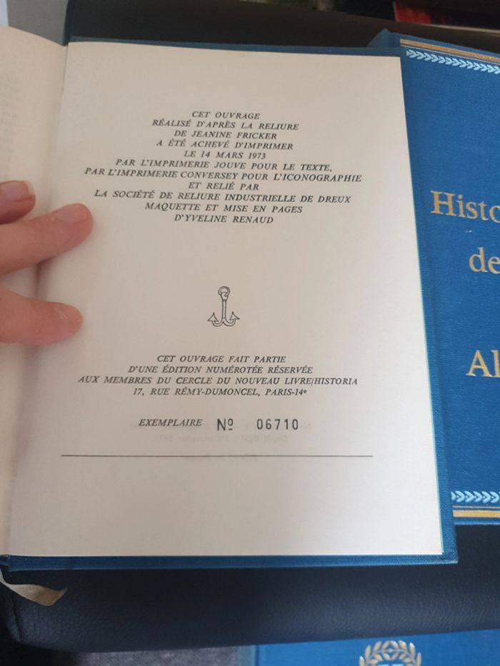 Fantôme l'histoire secrète de l'histoire par Alain Decaux exemplaires numérotés - photo numéro 4