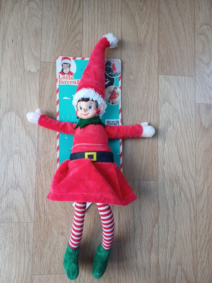 Lutin farceur de Noël fille