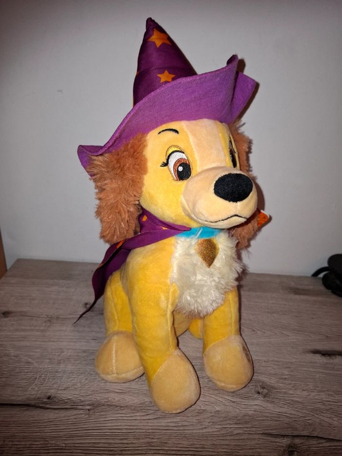 Peluche belle halloween musical Disney neuve