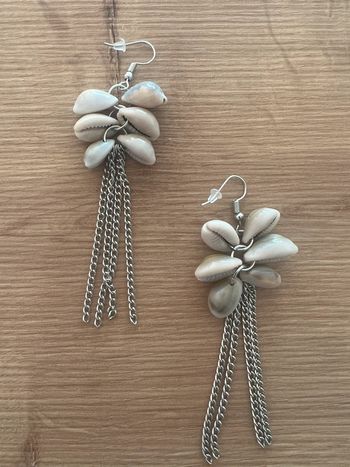 Boucles d’oreilles coquillages
