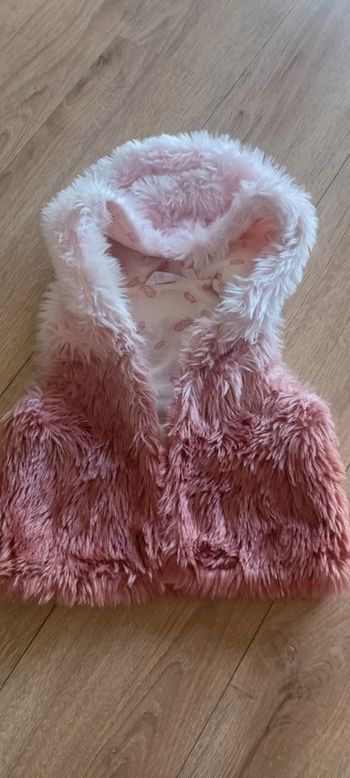 Gilet moumoute 24mois