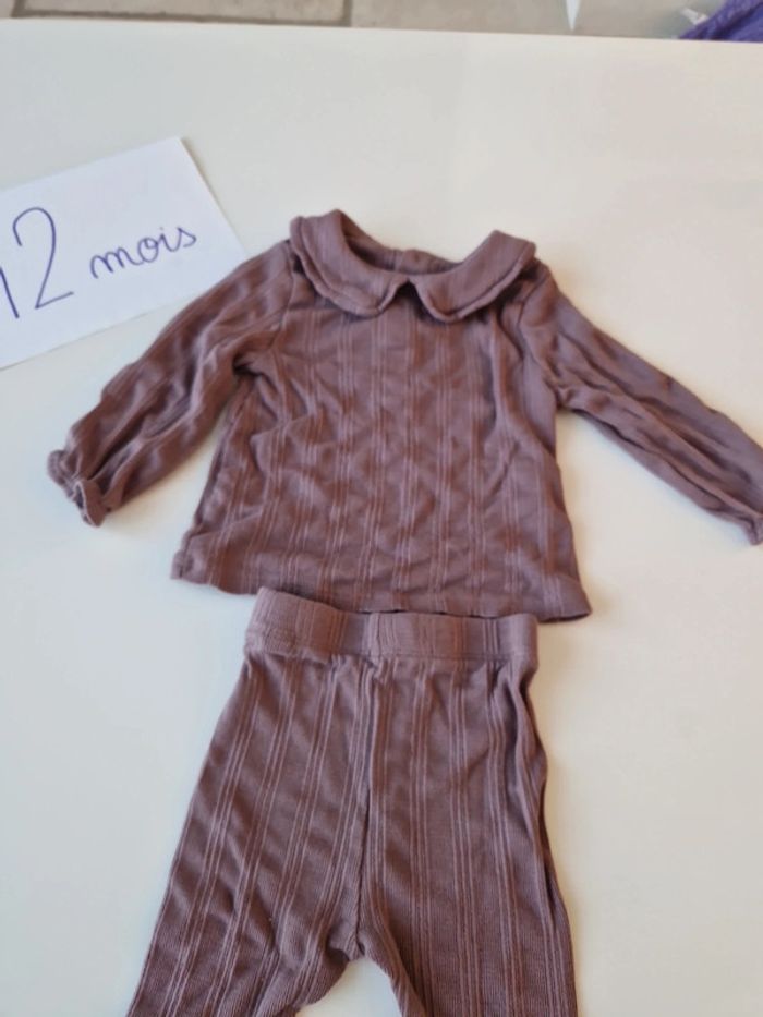 Ensemble avec col claudine matière souple kiabi - photo numéro 2