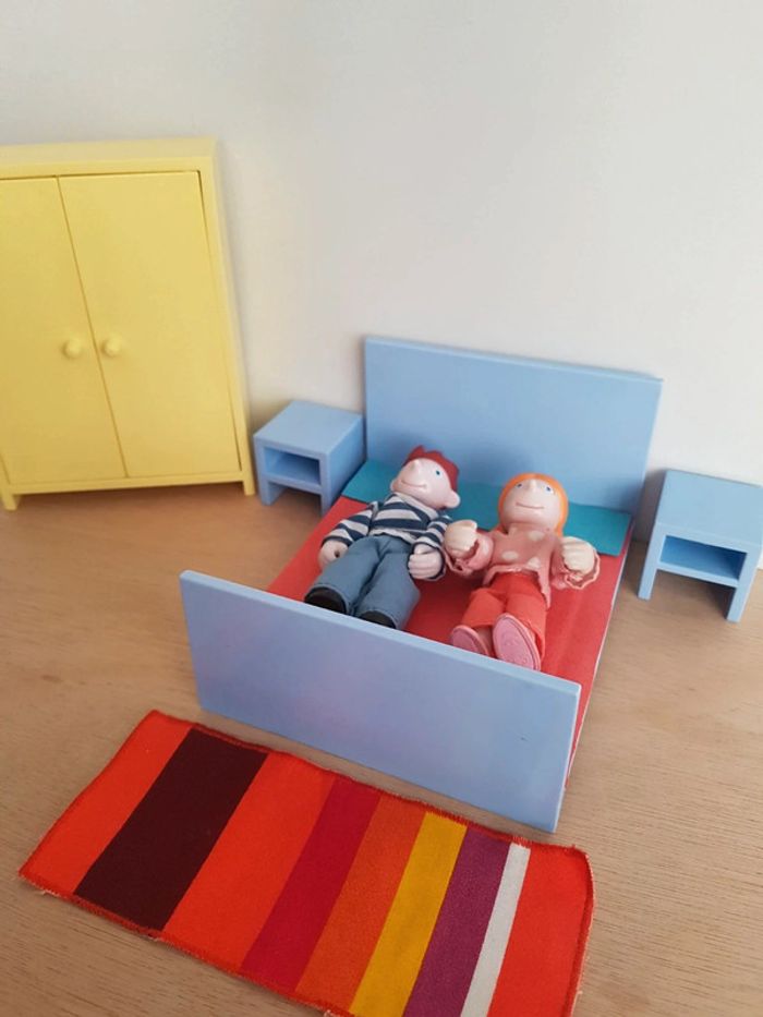 Mobilier cuisine et chambre pour maison de poupée Ikea - photo numéro 17