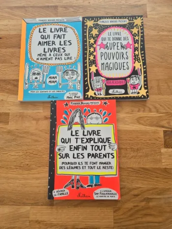 Lot de 3 romans de Françoize Boucher