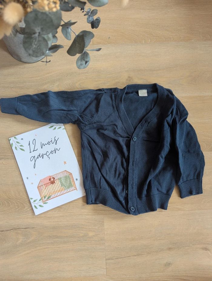 Pull Gilet Name It 12 mois marine