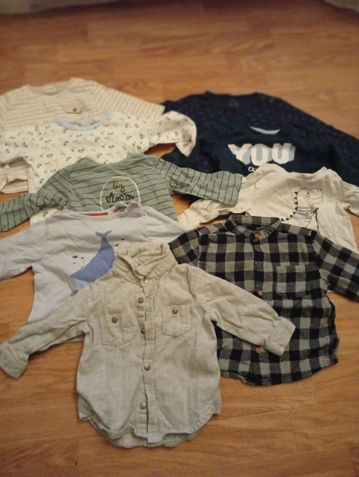 Lot vêtements 6-9 mois (42 pièces) - photo numéro 7