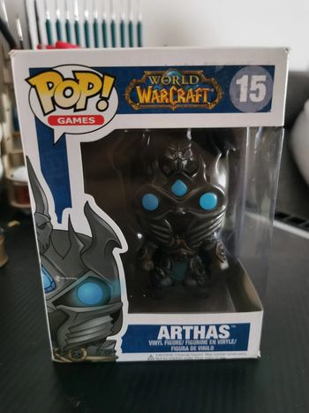 Funko Pop Arthas #15 - World of Warcraft - Édition Collector