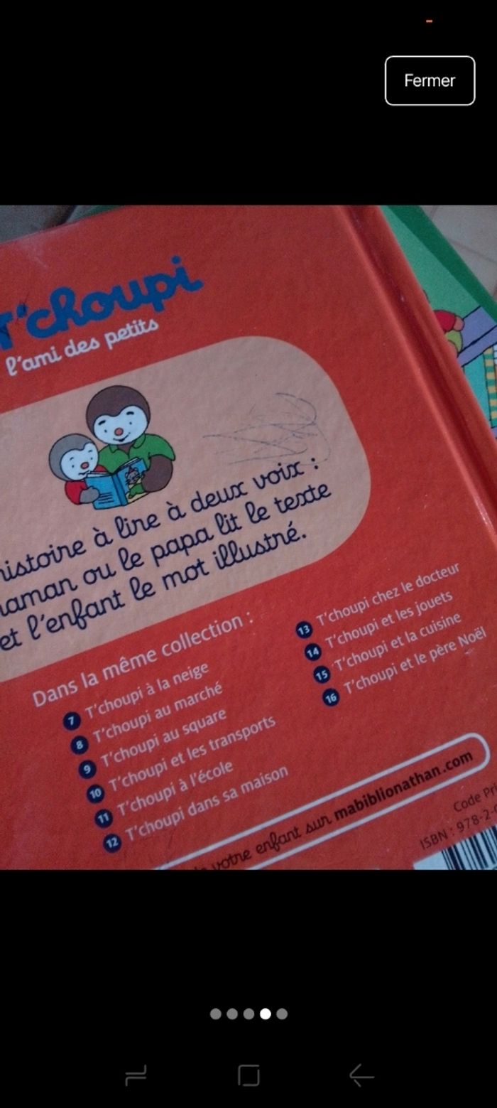 Lot livre tchoupi et petit ours - photo numéro 5