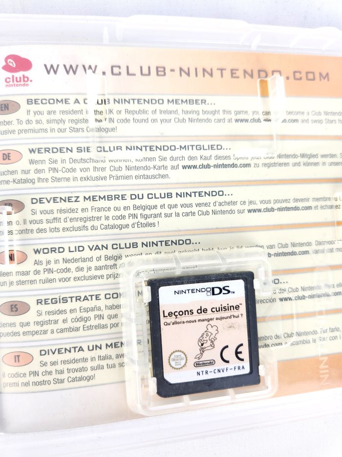 Jeu Nintendo DS "Leçons de cuisine" Cooking Academy en français - photo numéro 3