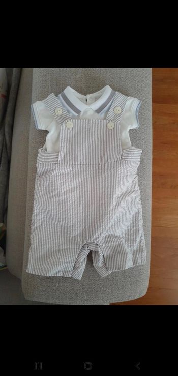 Ensemble Jacadi 1 mois salopette