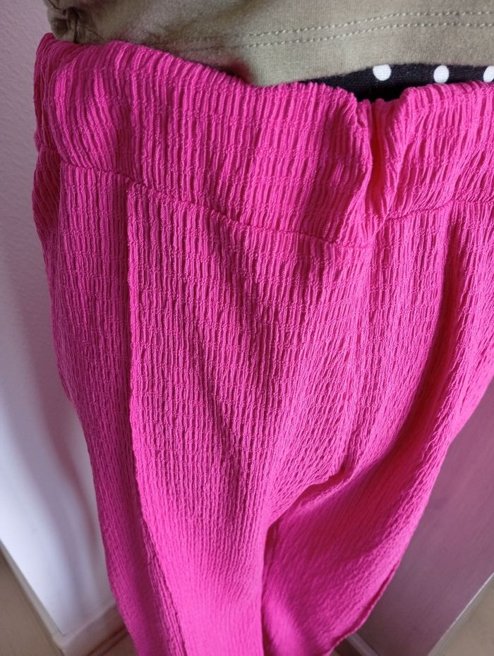 Pantalon en maille torsadé, ceinture élastique - photo numéro 2