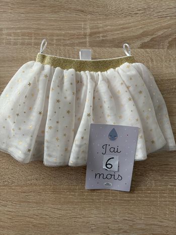 Jupe tutu étoiles C&A t.6m
