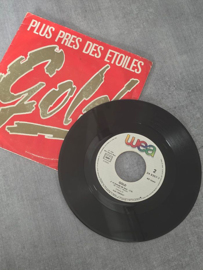 🎵 Gold – Plus près des étoiles (45 tours vinyle) 🎵 - photo numéro 4