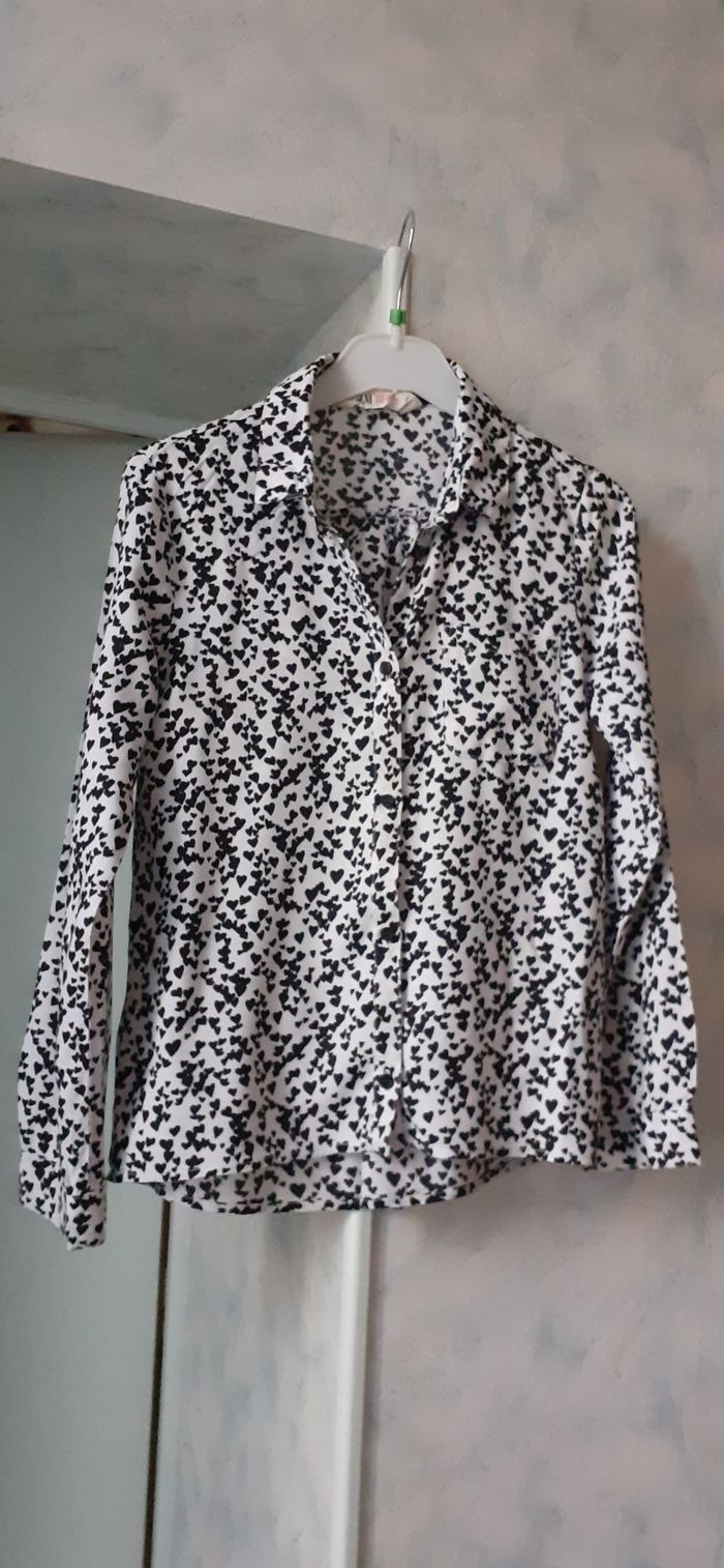 Chemisier fille 11-12 ans