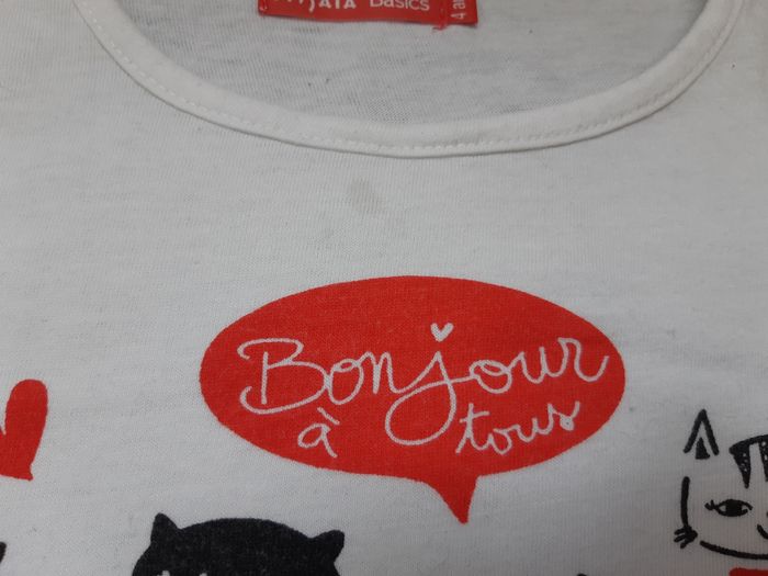 T-shirt ML Tissaia 4 ans - photo numéro 3