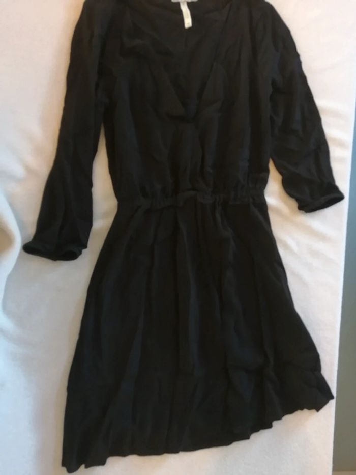 Robe noire Bershka