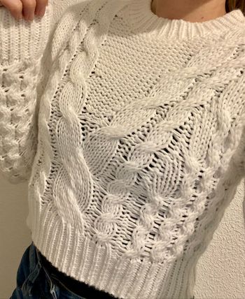Pull blanc  - Jennyfer – Taille S