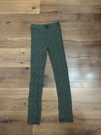 Leggings côtelés motif léopard TAO 14 ans