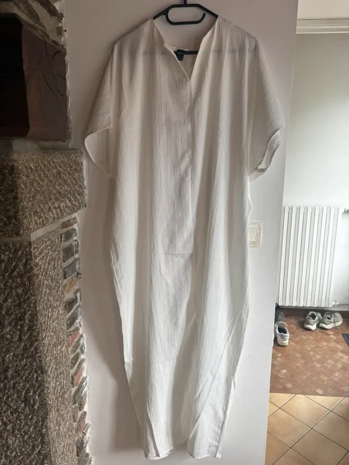 Robe longue blanche