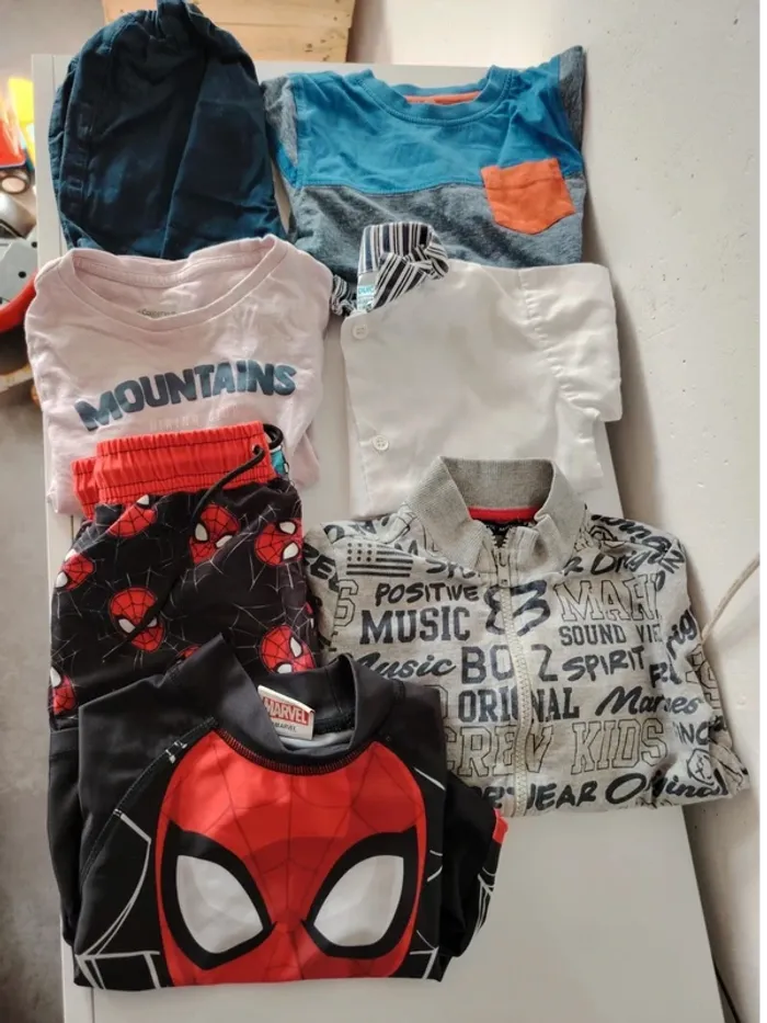 Lot été 24 mois 6 pièces