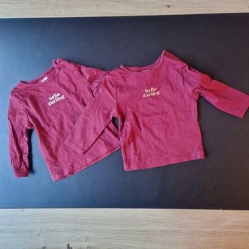 2 pulls légers kiabi 3m