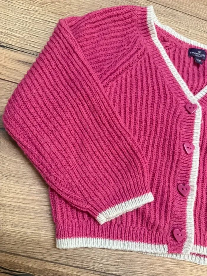 Joli gilet maille fille Sergent major 2/3 ans thème Paris - photo numéro 2