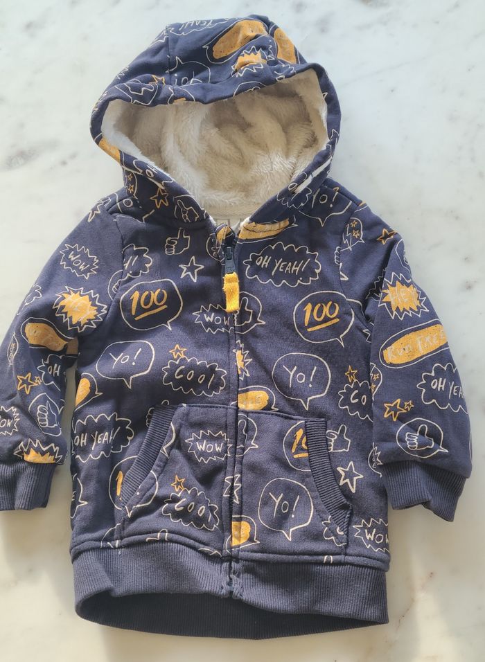 Veste fourrée 9 mois