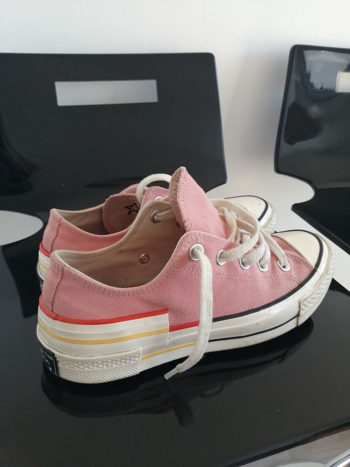 Converse rose basse 36. 5