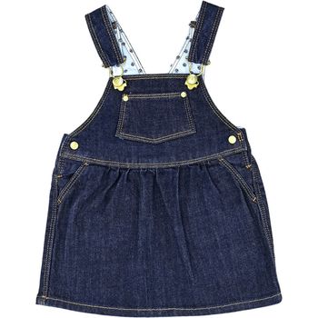 Robe salopette 12 mois en jean Petit Bateau