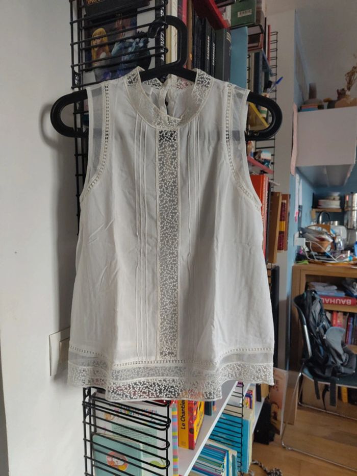 Blouse Promod dentelles