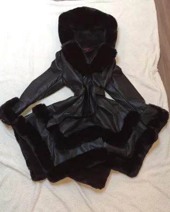 Veste effet robe