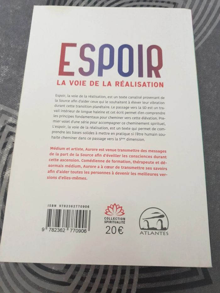 Espoir La voie de la réalisation - photo numéro 2