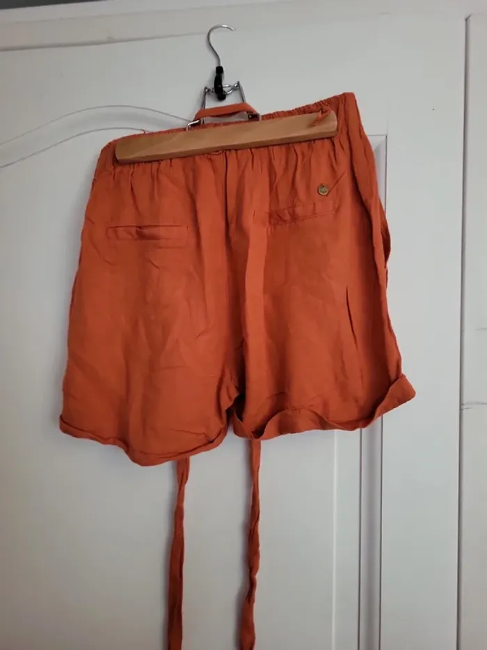 Short viscose orange 34 - photo numéro 3