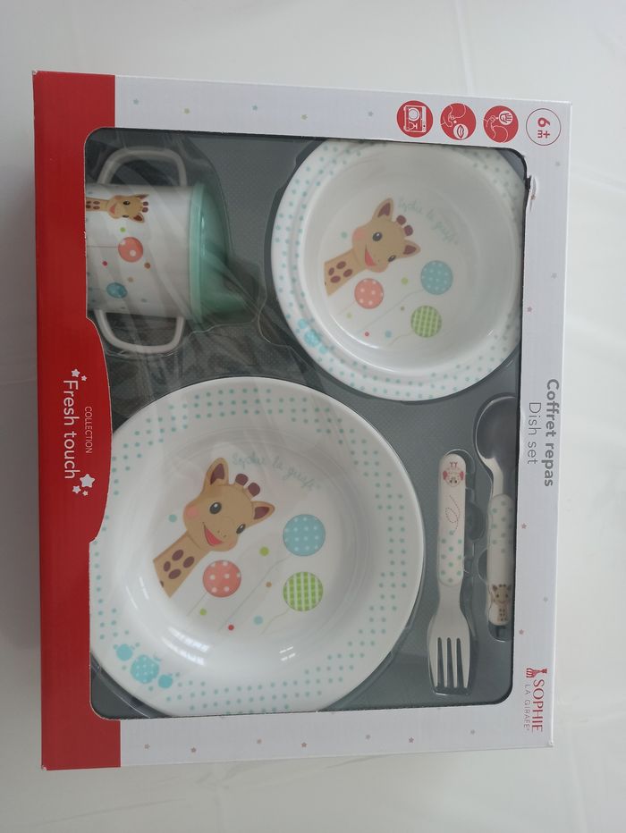 Coffret repas Sophie la girafe