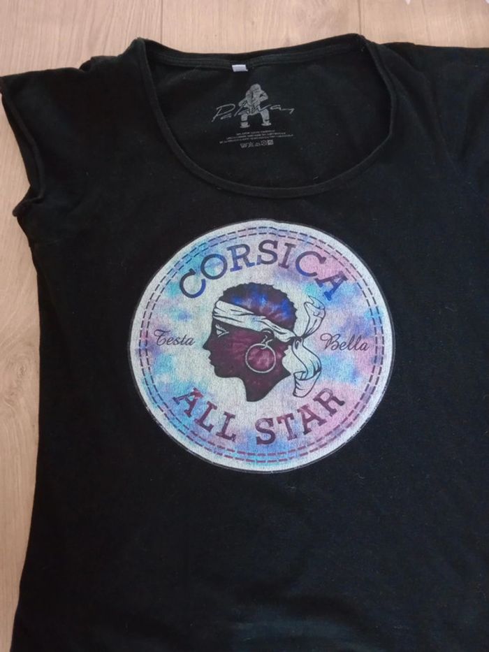 T-shirt femme m noir Corsica c85 - photo numéro 9