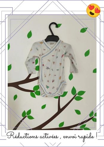 Body ouverture devant 3 mois