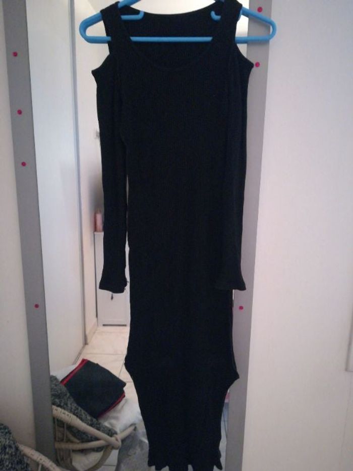 Robe longue noir