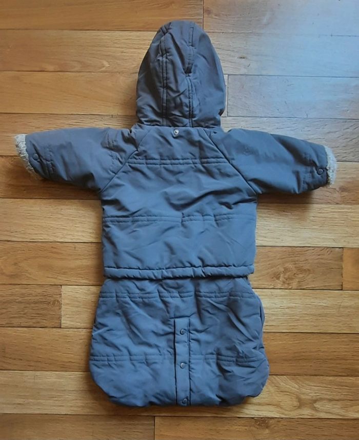 Combinaison hiver transformable en blouson 0/3 mois - photo numéro 2