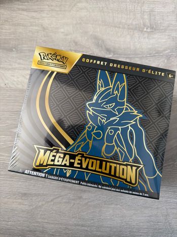 Coffret dresseur élites mega évolution 