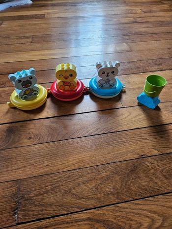 Lego duplo pour le bain : le train flottant des animaux