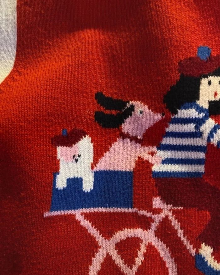 Pull rouge jacadi - photo numéro 6