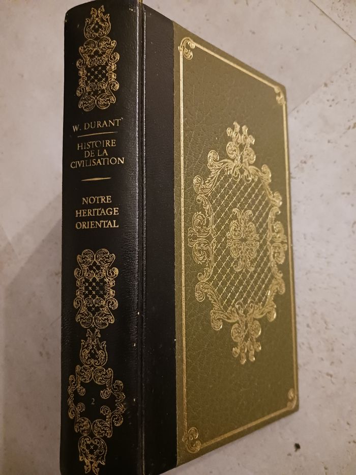 livre histoire de la civilisation W. Durand