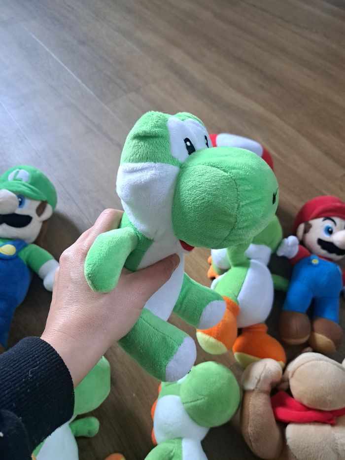Lot peluche mario, yoshi,luigi etc - photo numéro 3
