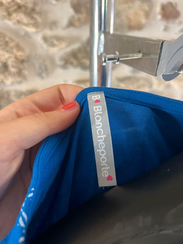 Débardeur bleu Blancheporté 46 - photo numéro 4