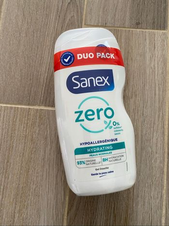 Lot 2 gel douche sanex 0 % savon